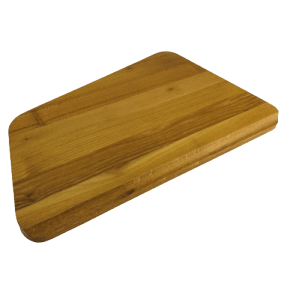 Asymmetrisk skærebræt elegant og tidløst skærebræt i trapez form, der passer godt ind i det nordiske køkken. Perfekt til store brød og flutes, stege samt flotte oste- og tapasanretninger – eller til at samle hele buffeten på ét bræt. Det selv samme skærebræt findes også i bøg