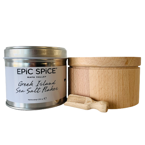 Epic Spice salt og saltkar i bøg